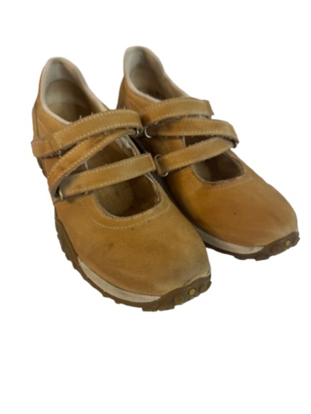 Timberland Casual Velcro Mary Jane Sneakers in Tan